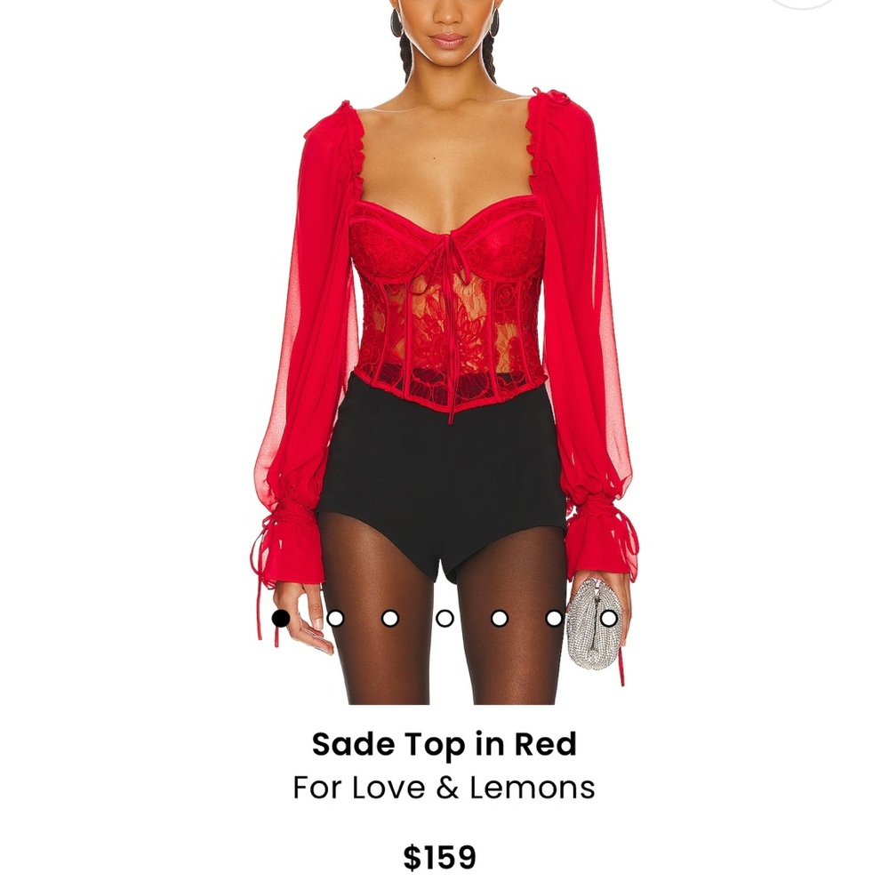 For love and lemons red top